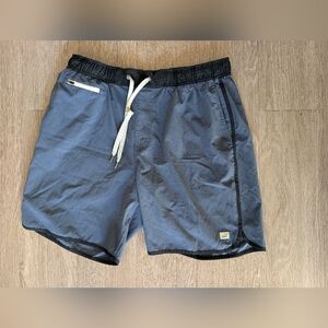 Vuori Shorts Men Size Small Blue Banks V330